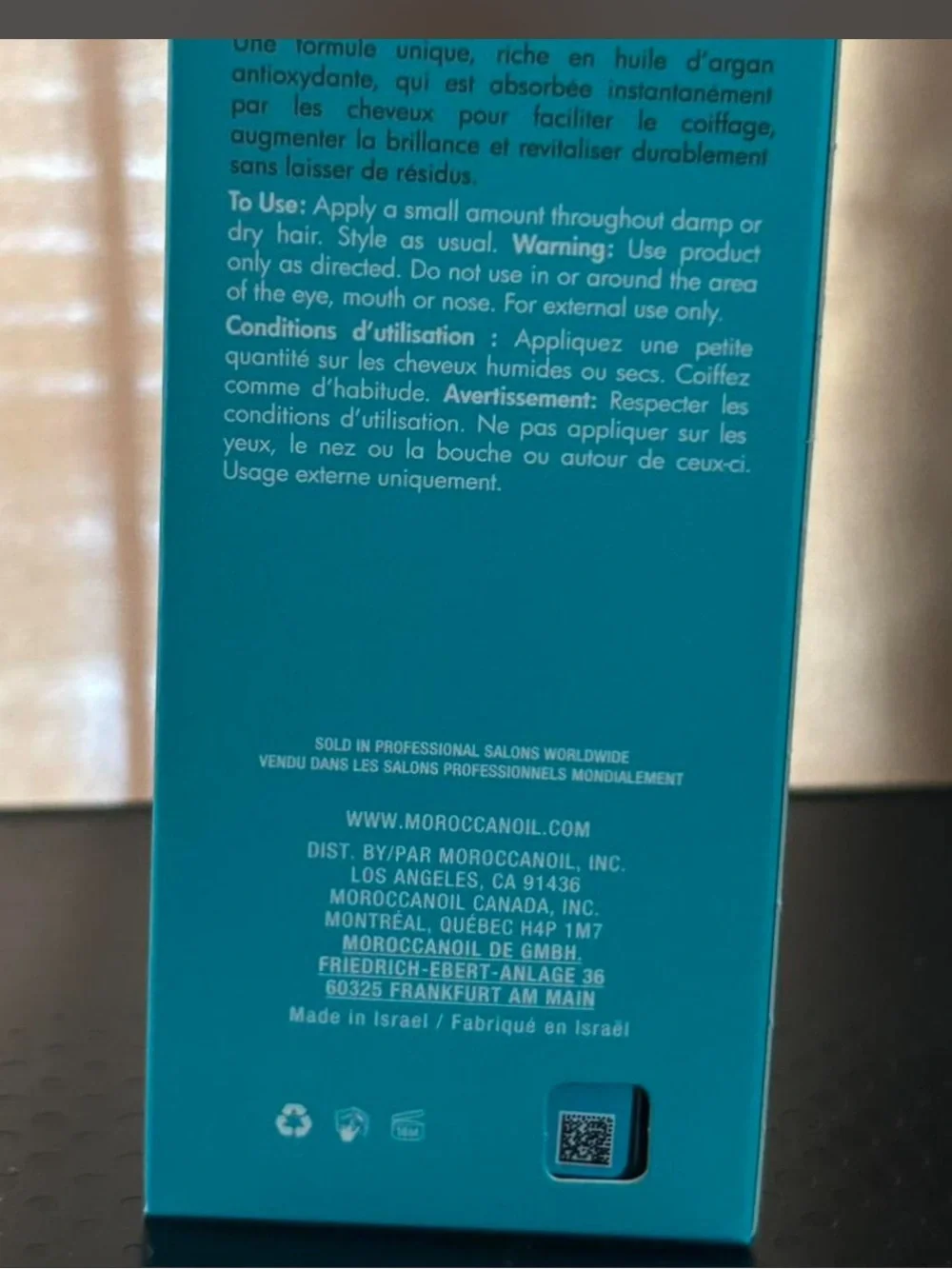 Moroccanoil new all